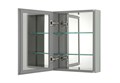 Шкаф зеркало для ванной Aquatek AQ7508-MC прямоугольное, 508*660*134 AQ7508-MC