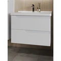 Orange TOPLINE Тумба подвесная Milano TP-MR80+RA с умывальником TP-MR80+RA