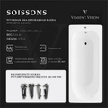 Чугунная ванна Soissons 170x70x42 VCN1707042