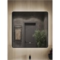 Orange Black BL-80ZE зеркало с LED подсветкой и сенсорной кнопкой, черный BL-80ZE - фото 49306