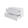 Orange Line Li-100TuwMDF Тумба подвесная 100 столешница МДФ, матовый белый Li-100TuwMDF