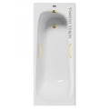 Чугунная ванна Concept 150x70x42 с дугообразными ручками оружейная сталь VCO1507042H/VH0015GM