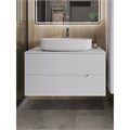 Orange Line Li-100TuwMDF+B07-675W тумба с раковиной подвесная 100 см, белый Li-100TuwMDF+B07-675W - фото 49504