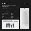 Чугунная ванна Haiti 170x80x42 VHT1708042