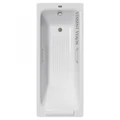 Чугунная ванна Italon 170x70x45 с квадратными бронзовыми ручками VIT1707045H/VH0012BR