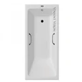 Чугунная ванна Kingston 180x80x50 с хромированными ручками VKN1808050H/E60327CH