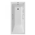 Чугунная ванна Kingston 180x80x50 с хромированными ручками VKN1808050H/E60327CH