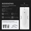 Чугунная ванна Soissons 170x70x42 с дугообразными ручками оружейная сталь VCN1707042H/VH0015GM
