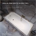 Чугунная ванна Soissons 170x70x42 с дугообразными хромированными ручками VCN1707042H/VH0015CH
