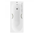 Чугунная ванна Soissons 170x70x42 с квадратными бронзовыми ручками VCN1707042H/VH0012BR