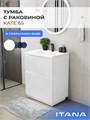Тумба с раковиной в ванную ИТАНА Кейт, напольная 4657843672305