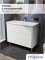 Тумба с раковиной в ванную ИТАНА Роберто, напольная 4657839166238