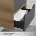 Тумба с раковиной в ванную ИТАНА Нилл, подвесная 4657828216500