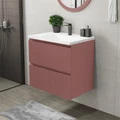 Тумба с раковиной в ванную ИТАНА Кейт, подвесная 4657792957492