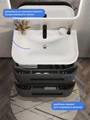 Тумба с раковиной в ванную ИТАНА Реддис, подвесная 4657839162575