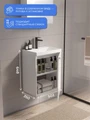 Тумба с раковиной в ванную ИТАНА Сити, подвесная, 4657792959595