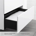 Тумба с раковиной в ванную ИТАНА Айкон, подвесная 4657773605022