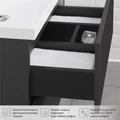 Тумба с раковиной в ванную ИТАНА Айкон, подвесная 4657773605022