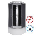 Душевая кабина Niagara Eco E80/40/TN (80х80х215) высокий поддон(40см),стекло тонированное,4 места E80/40/TN