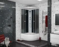 Душевая кабина Niagara Eco NG-7508-14 (90х90х215) высокий поддон(40см),стекло мозаика,4 места 75081454