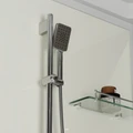 Душевая кабина Niagara Standart ST100/80/15Q (100х80х215) прямоугольник,поддон 15см,распашная,проф.белый,3 места ST100/80/15Q