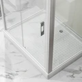Душевая кабина Niagara Standart ST100/80/15Q (100х80х215) прямоугольник,поддон 15см,распашная,проф.белый,3 места ST100/80/15Q