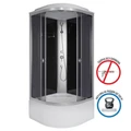 Душевая кабина Niagara Eco E100/40/TN (100х100х215) высокий поддон(40см),стекло тонированное,4 места E100/40/TN