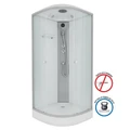 Душевая кабина Niagara Eco E100/13/MT (100х100х215) низкий поддон(13см),стекло матовое,3 места E100/13/MT