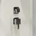 Душевая кабина Niagara Standart ST80/15Q/BK (80х80х200) квадрат,поддон 15см,распашная,проф.белый,без крыши,3 места ST80/15Q/BK