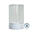 Душевой уголок Niagara Eco NG-006-14 (90х90х195) высокий поддон(39см),стекло матовое,2 места _0061422