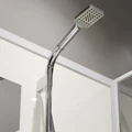 Душевая кабина Niagara Standart ST90/15Q/BK (90х90х200) квадрат,поддон 15см,распашная,проф.белый,без крыши,3 места ST90/15Q/BK