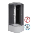 Душевая кабина Niagara Eco E100/70/40L/TN (100х70х215) высокий поддон(40см),стекло тонированное,4 места E100/70/40L/TN