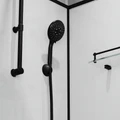 Душевая кабина Niagara Standart ST90/15QL/KL/BKT (90х90х225) низкий поддон(15см),черный,стекло прозрачное,3 места ST90/15QL/KL/BKT