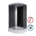 Душевая кабина Niagara Eco E120/80/26L/TN (120х80х215) средний поддон(26см),стекло тонированное,4 места E120/80/26L/TN