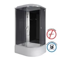 Душевая кабина Niagara Eco E120/80/40L/TN (120х80х215) высокий поддон(40см),стекло тонированное,4 места E120/80/40L/TN