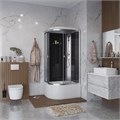 Душевая кабина Niagara Eco E100/70/40R/TN (100х70х215) высокий поддон(40см),стекло тонированное,4 места E100/70/40R/TN