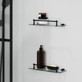 Душевая кабина Niagara Standart ST100/80/15QL/KL/BKT (100х80х225) низкий поддон(15см),черный,стекло прозрачное,3 места ST100/80/15QL/KL/BKT