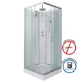 Душевая кабина Niagara Classic NG-1101-14BKT (90х90х210) низкий поддон(13см),стекло матовое,3 места с полкой 11011423BKT