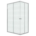 Душевое ограждение Niagara Eco NG-1018-14QMT (100х80х190) прямоугольник,раздвижное,хром,стекло матовое,1 место NG-1018-14QMT