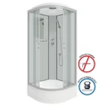 Душевая кабина Niagara Classic NG-3301-14 (90х90х215) средний поддон(26см),стекло матовое,4 места 33011424