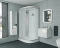 Душевая кабина Niagara Eco E120/80/13L/MT (120х80х215) низкий поддон(13см),стекло матовое,3 места E120/80/13L/MT