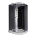 Душевая кабина Niagara Eco E120/80/13L/TN (120х80х215) низкий поддон(13см),стекло тонированное,3 места E120/80/13L/TN