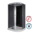 Душевая кабина Niagara Eco E120/80/13L/TN (120х80х215) низкий поддон(13см),стекло тонированное,3 места E120/80/13L/TN