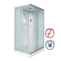 Душевая кабина Niagara Classic NG-43085-14Q (100х80х215) низкий поддон(13см),стекло матовое,3 места 430853Q