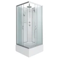 Душевая кабина Niagara Classic NG-1108-14BKT (90х90х210) средний поддон(26см),стекло матовое,4 места с полкой 11081424BKT