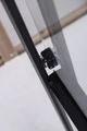 Душевое ограждение Niagara Nova NG-6812-08ВLACK (120х80х195) прямоугольник,черный,дверь раздвижная,стекло прозрачное,1 место 68120812BLACK