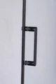 Душевое ограждение Niagara Nova NG-6812-08ВLACK (120х80х195) прямоугольник,черный,дверь раздвижная,стекло прозрачное,1 место 68120812BLACK