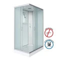 Душевая кабина Niagara Classic NG-43975-14Q (90х70х215) низкий поддон(13см),стекло матовое,3 места 439753Q