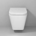 Унитаз подвесной Niagara Atrio NG-9303 (520х306х365) безободковый с тонкой крышкой,микролифт,1 место NG-9303