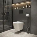 Унитаз подвесной Niagara Atrio NG-9303 (520х306х365) безободковый с тонкой крышкой,микролифт,1 место NG-9303